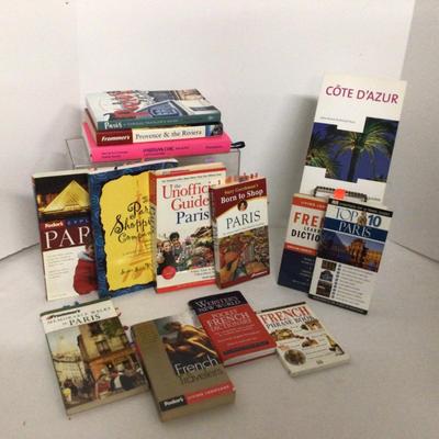 1086 Paris Travel Books