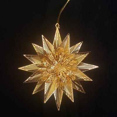 19 Danbury Mint Gold Ornaments (GR-KD)