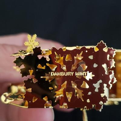 19 Danbury Mint Gold Ornaments (GR-KD)