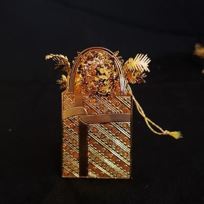 19 Danbury Mint Gold Ornaments (GR-KD)