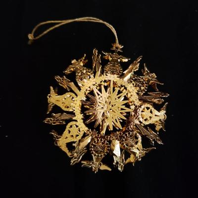 19 Danbury Mint Gold Ornaments (GR-KD)