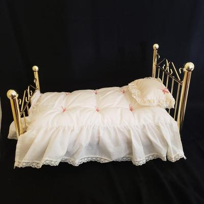 American Girl Brass Bed GR KD EstateSales