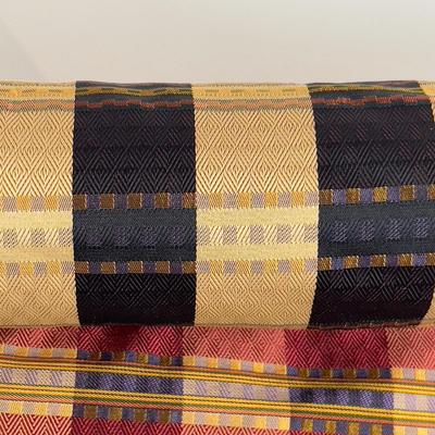 1091 Gold/Black Reversible 4.75 Yards Fabric