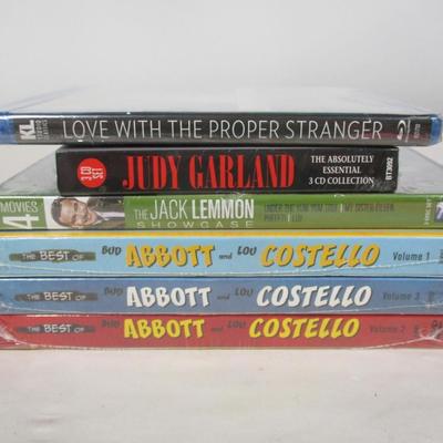 Collection Of DVD's & CD's Judy Garland Abbott & Costello