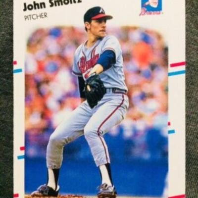 1988 Fleer Update #U-74 John Smoltz