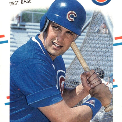 1988 Fleer Update #77 Mark Grace