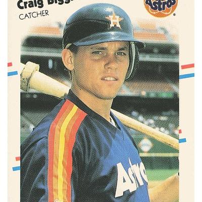1988 Fleer Update #U89 Craig Biggio XRC