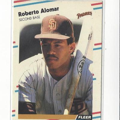 1988 Fleer Update #122 Roberto Alomar XRC