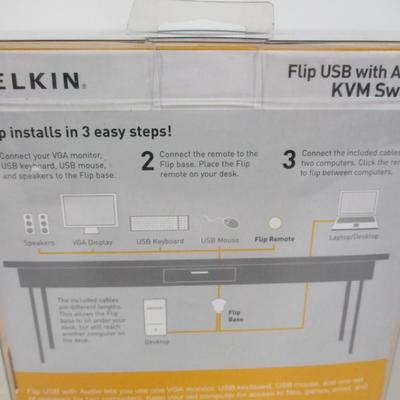 Belkin Flip USB With Audio KVM Switch