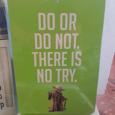 Set of 6 Star Wars Collectible signs