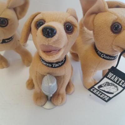 Four Taco Bell talking dogs Yo Quiero Taco Bell