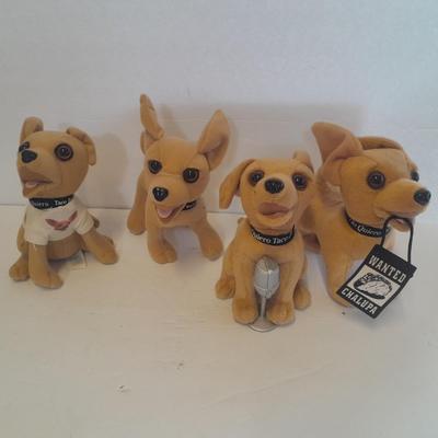 Four Taco Bell talking dogs Yo Quiero Taco Bell