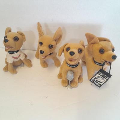 Four Taco Bell talking dogs Yo Quiero Taco Bell