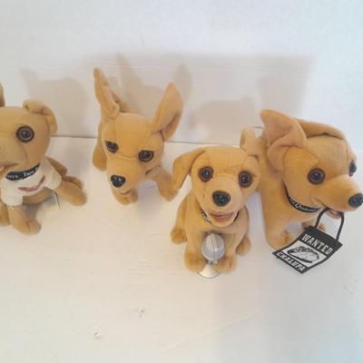 Four Taco Bell talking dogs Yo Quiero Taco Bell