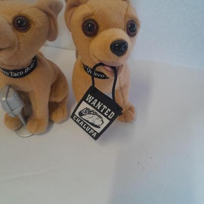 Four Taco Bell talking dogs Yo Quiero Taco Bell