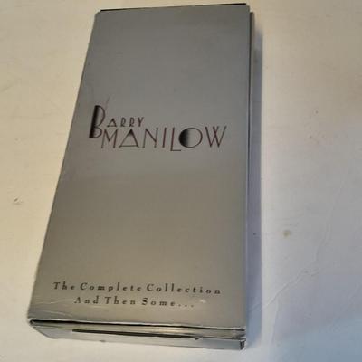 Barry Manilow CD disk VHS box set