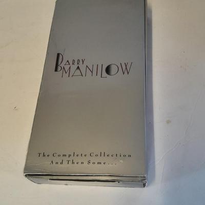 Barry Manilow CD disk VHS box set