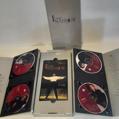 Barry Manilow CD disk VHS box set