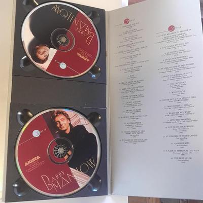 Barry Manilow CD disk VHS box set