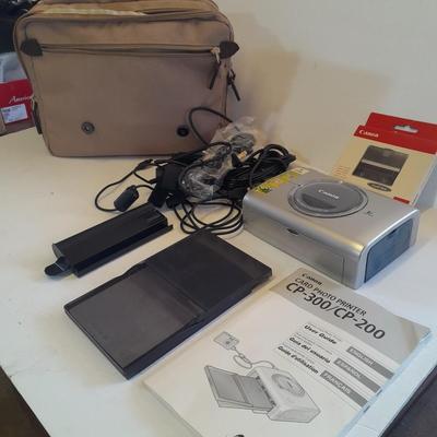 Card photo Canon printer with Carry bag and accessories