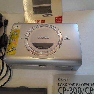 Card photo Canon printer with Carry bag and accessories