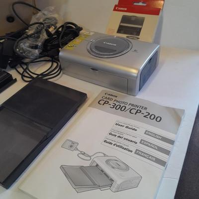 Card photo Canon printer with Carry bag and accessories