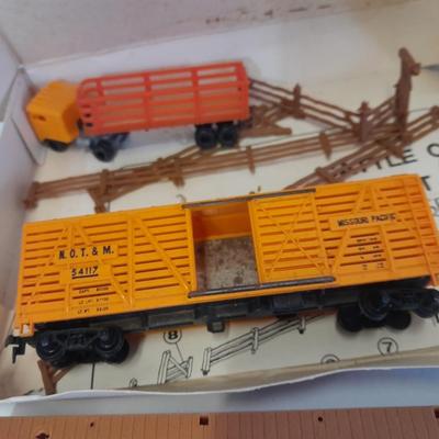 Model Train cars and accessories