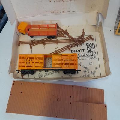Model Train cars and accessories