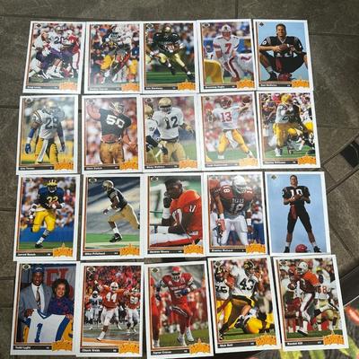 1991 NFL Upperdeck rookie set