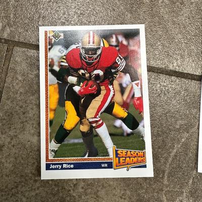1991 NFL upperdeck seaon leaders