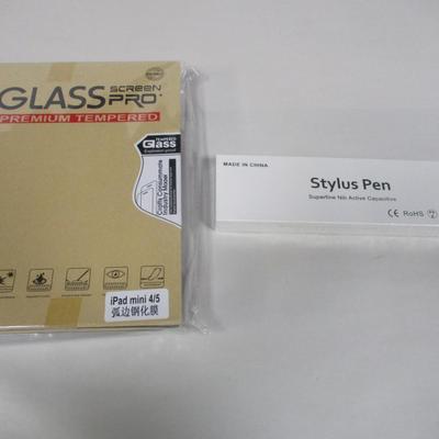 Glass Screen Pro iPad Mini 4/5 & Stylus Pen