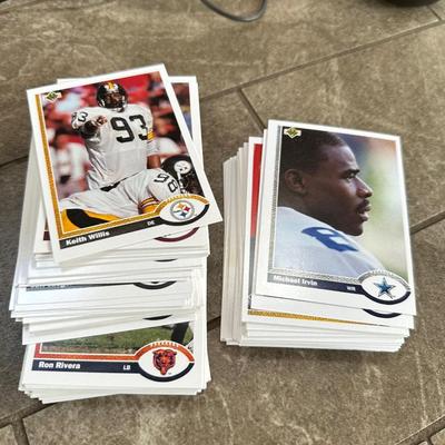 1991 Upperdeck NFL cards