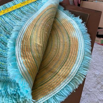 Turquoise Vintage area rug