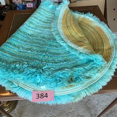 Turquoise Vintage area rug