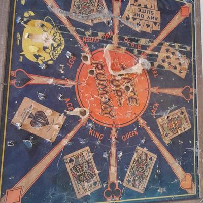 Northwestern Products Co, SAN LOO reversible Chinese Checkers game board,