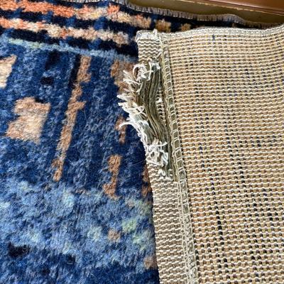 Blue Throw rug