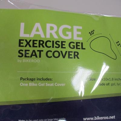 Large Exercise Gel Seat Cover