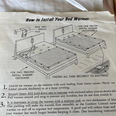 Vintage Bed Warmer.
