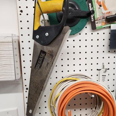 Peg Board Section of Tools WYSIWYG