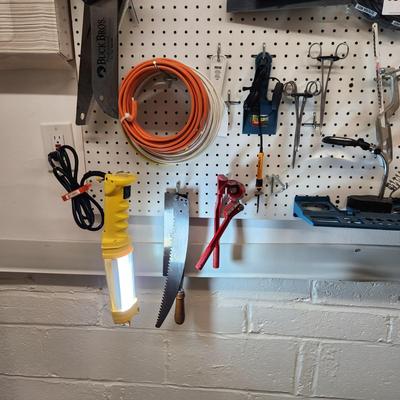 Peg Board Section of Tools WYSIWYG