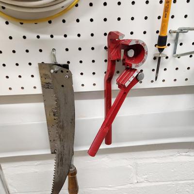 Peg Board Section of Tools WYSIWYG