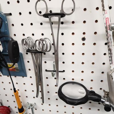 Peg Board Section of Tools WYSIWYG