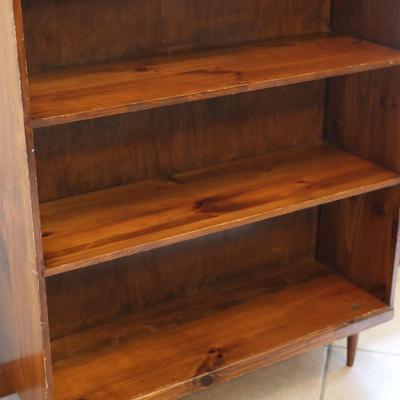 MCM Pine Bookshelf - (3) Shelves
