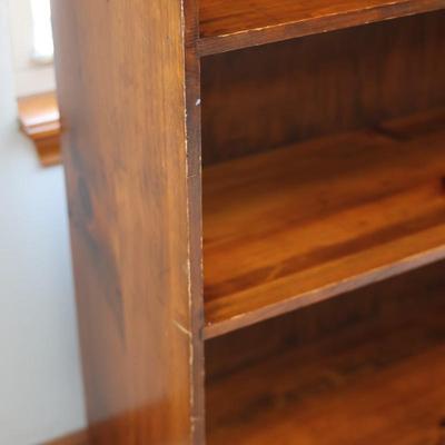 MCM Pine Bookshelf - (3) Shelves