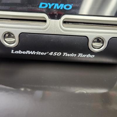 Dymo Label Writer 450 Twin Turbo Label Printer w Power cord & cable Tested
