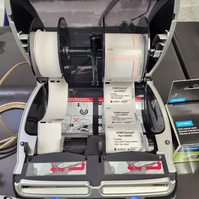 Dymo Label Writer 450 Twin Turbo Label Printer w Power cord & cable Tested