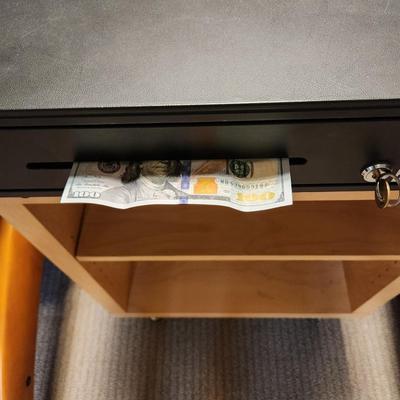 Cash Box + Heavy 14 Compartment Cash Register Drawer both w keys