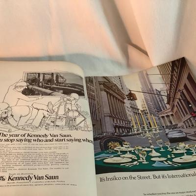 Vintage Magazine-Fortune January 1971  13'H 10"W
