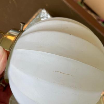 Wall mount 70s swag lamps