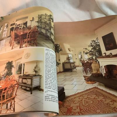 Vintage Casa Oggi Magazine 1988   12"H 9"W